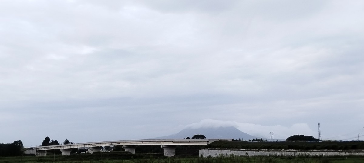 都城市（2023/9/1）今日の霧島😊（西の空）