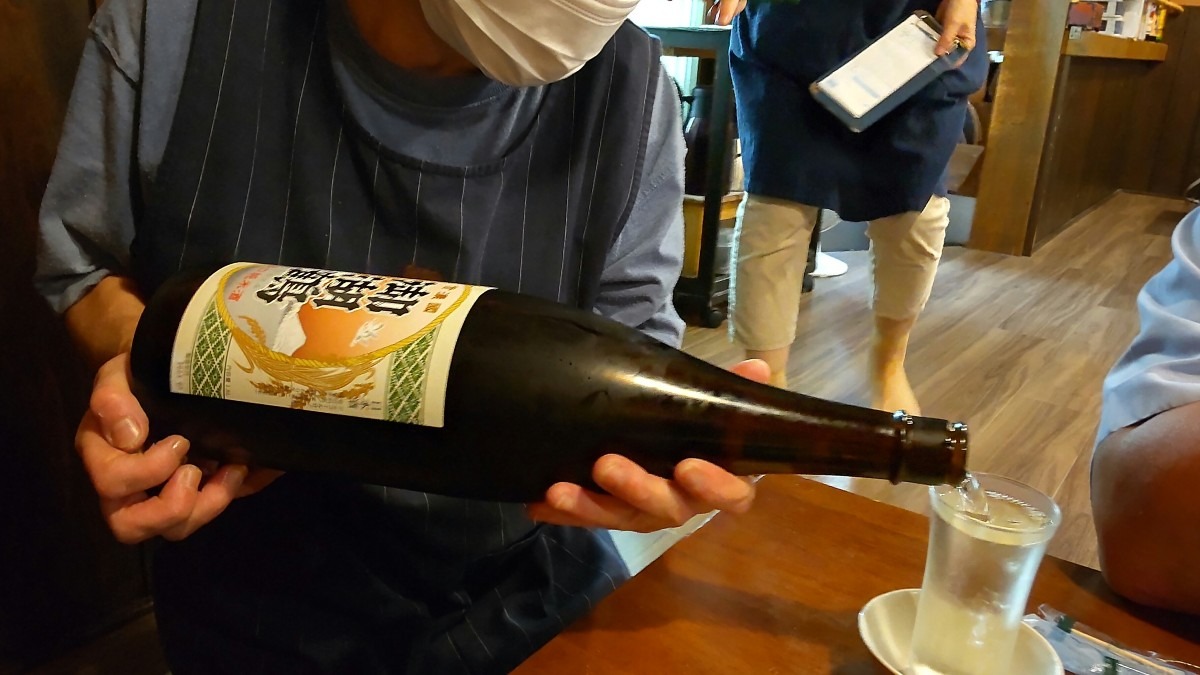 冷酒　御湖鶴