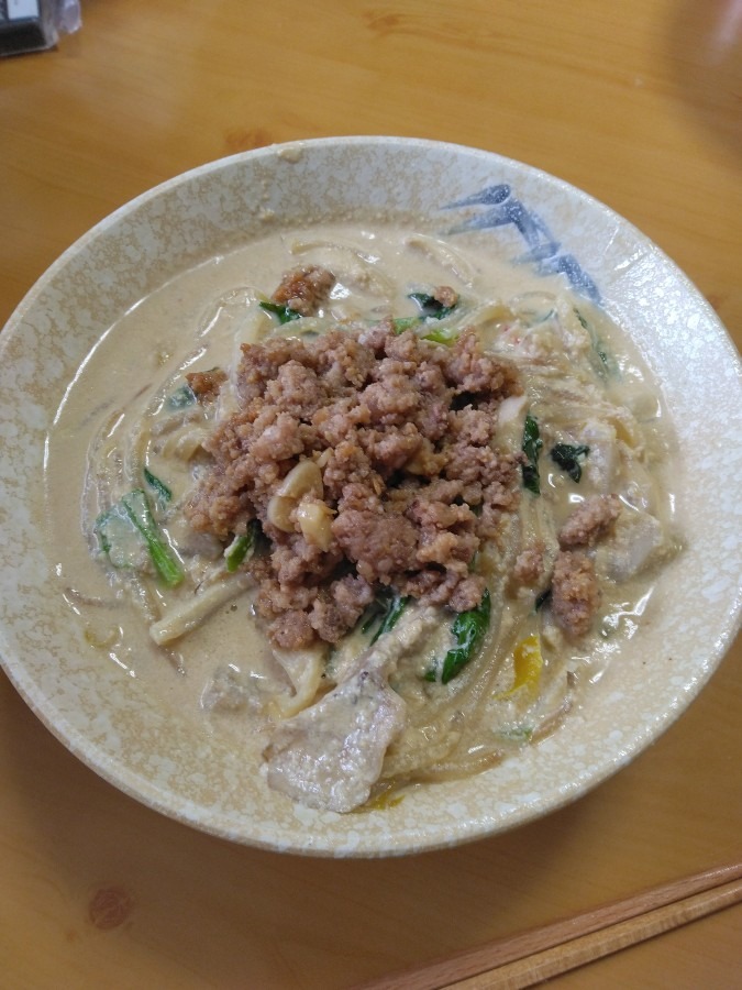 豆乳ラーメン