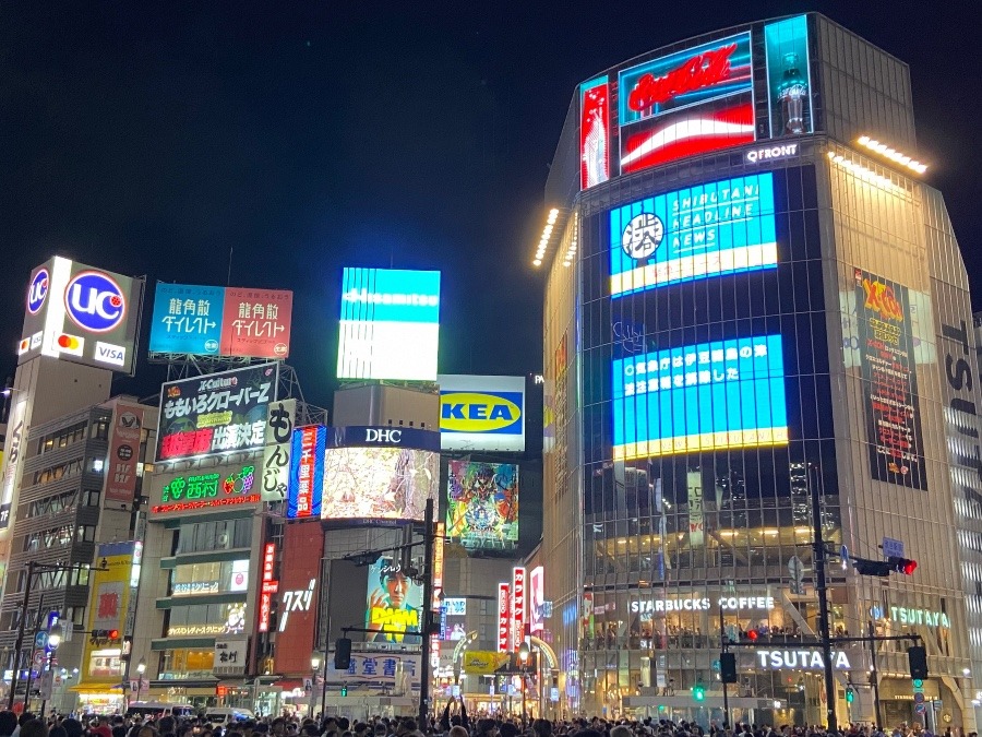 渋谷の夜