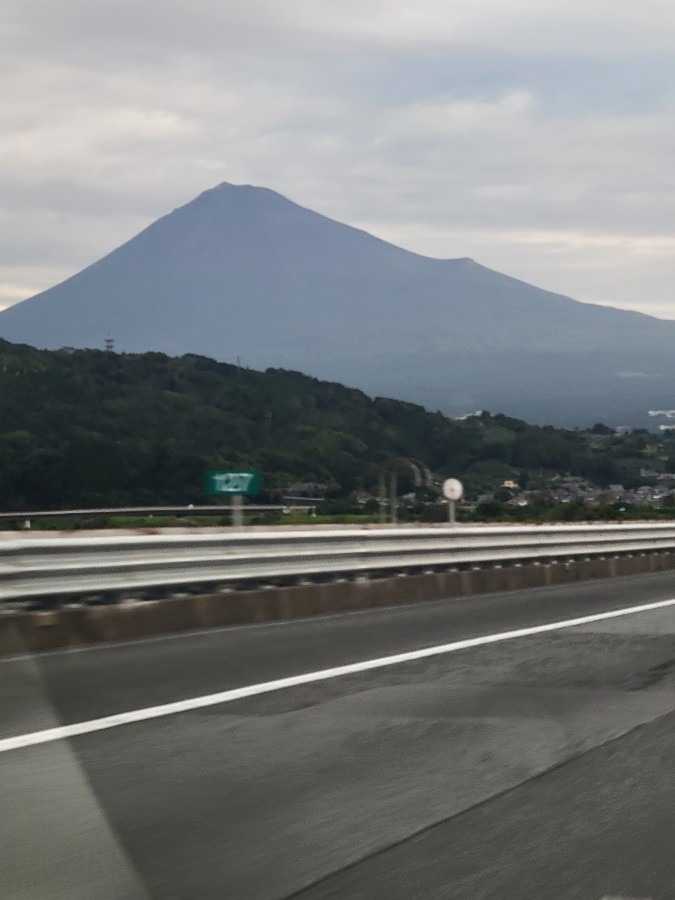 今朝の富士山