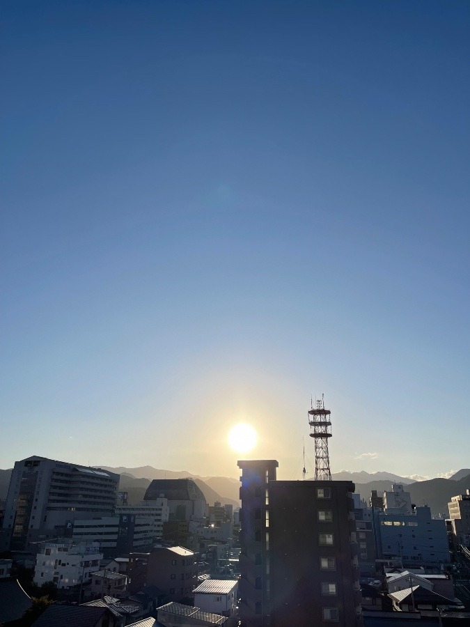 今朝の空