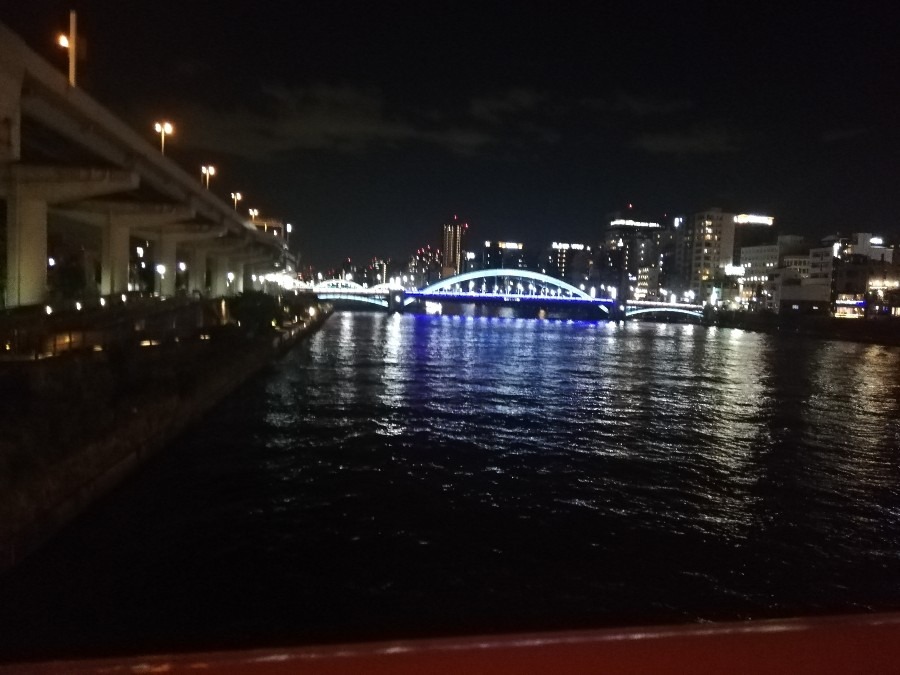 吾妻橋からの夜景