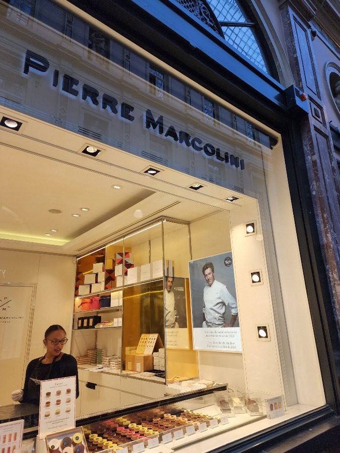 PIERRE MARCOLINI 9 / レ・ギャルリ・サンテュベール巡り