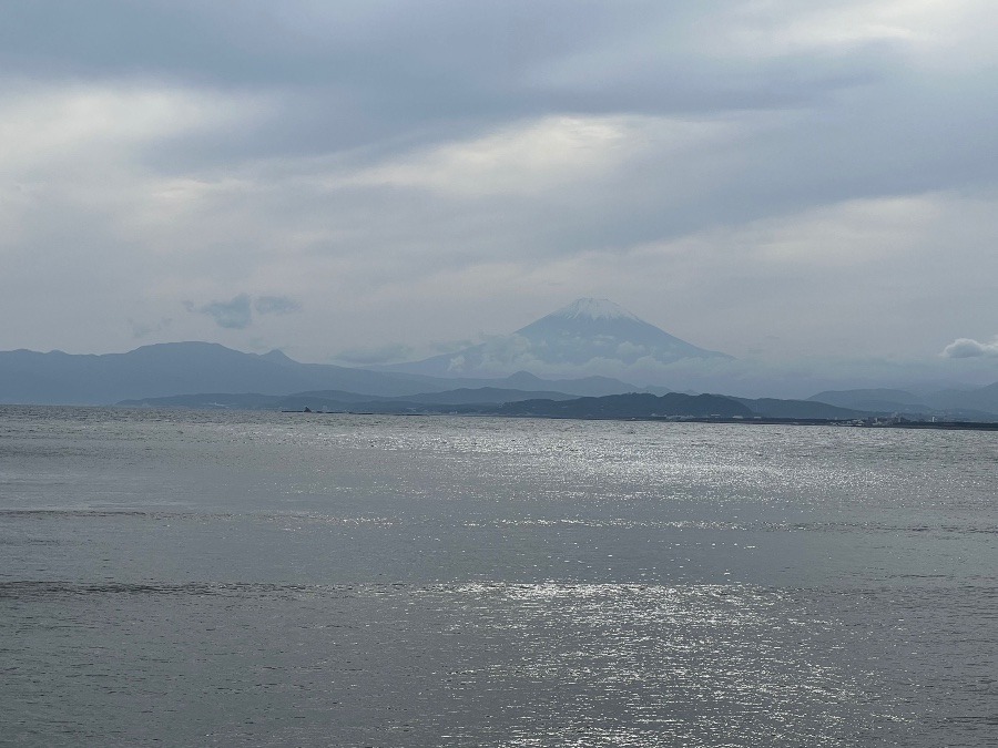 うっすら映る富士山🗻😍✨