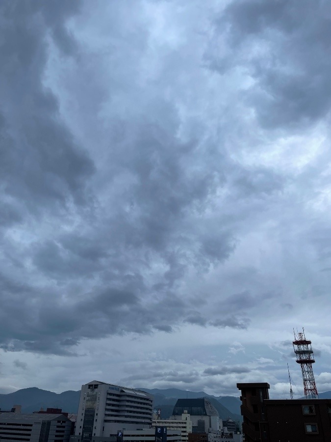 今朝の空