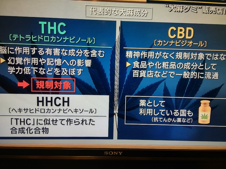 CBD? どこかで聞いた話。。