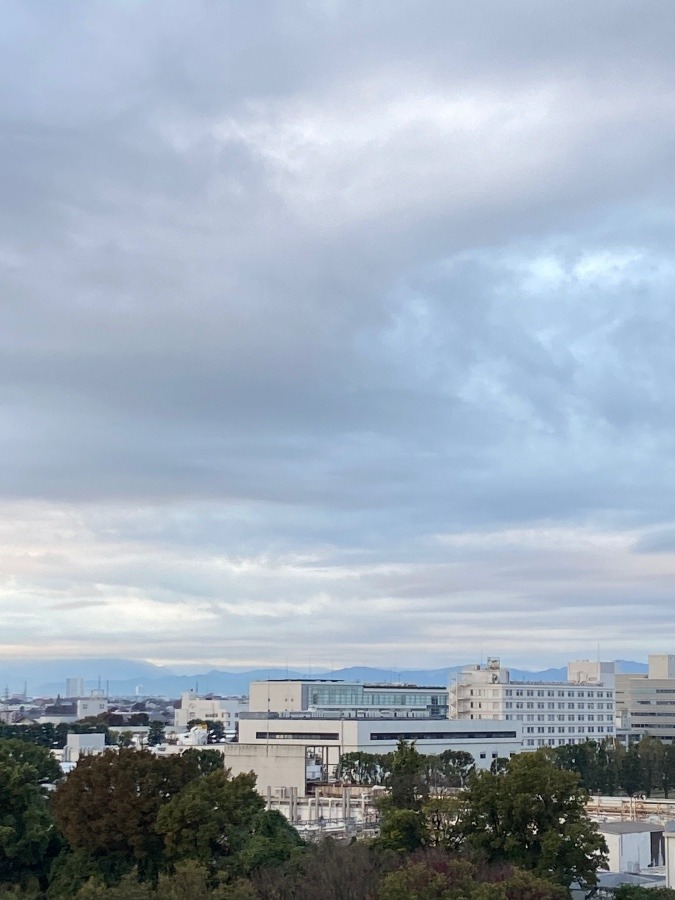 今朝の富士山