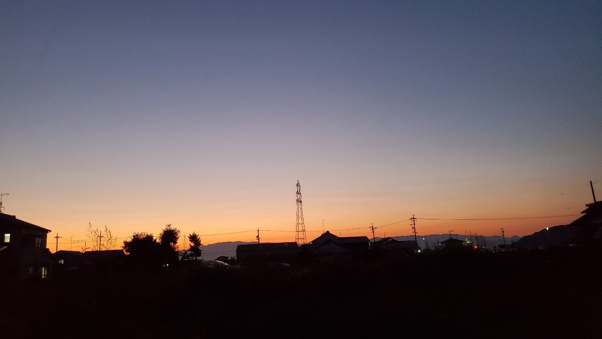 穏やかな夕焼け空❤️今後のイベントも楽しみ～😍