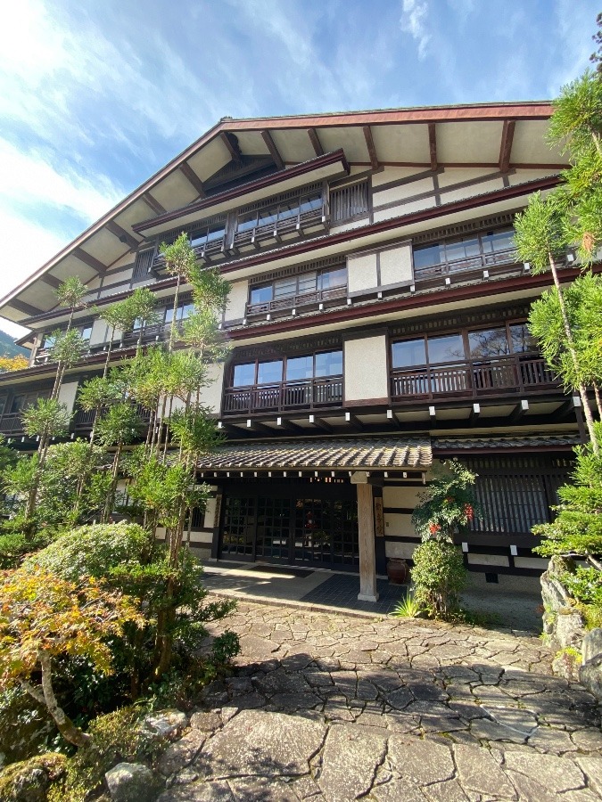 鞍馬寺の修行道場　写経道場になっている　元旅館の建物