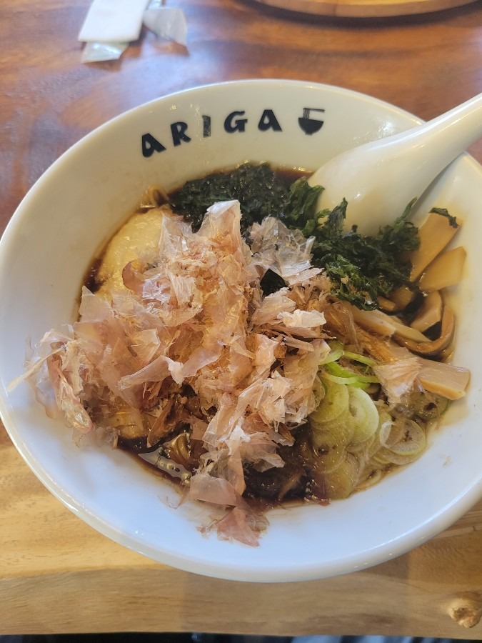 今日のランチは清水区の麺屋ARIGAさん