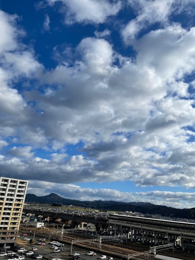 今朝の空