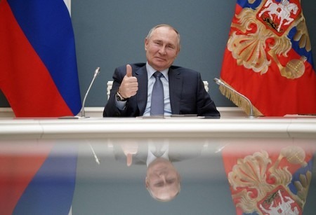 ロシア大統領選、信任投票へ‼️プーチン大統領に決まり👍