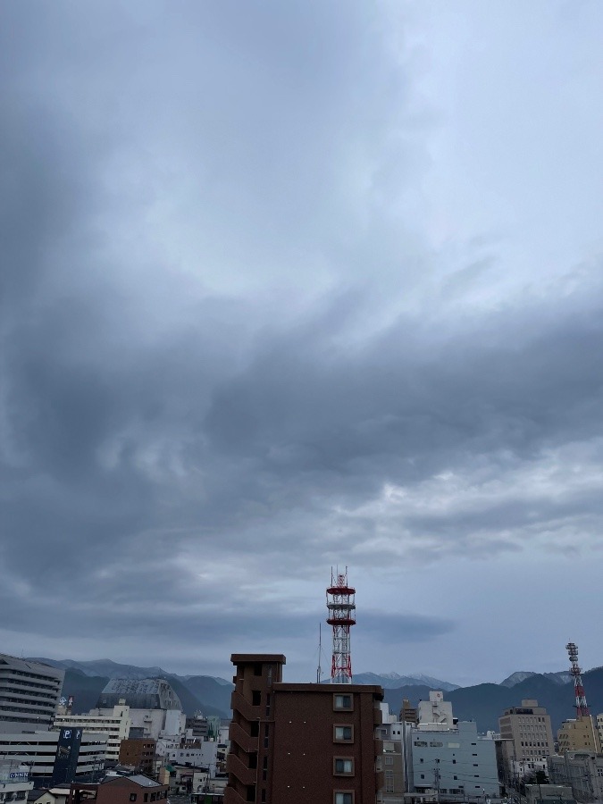 今朝の空