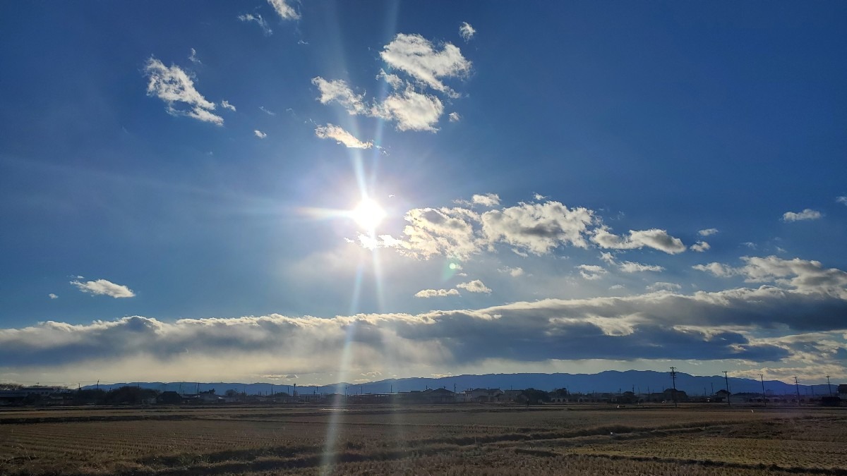 雪降りの寒い冬至‼️そして耳寄り情報😍