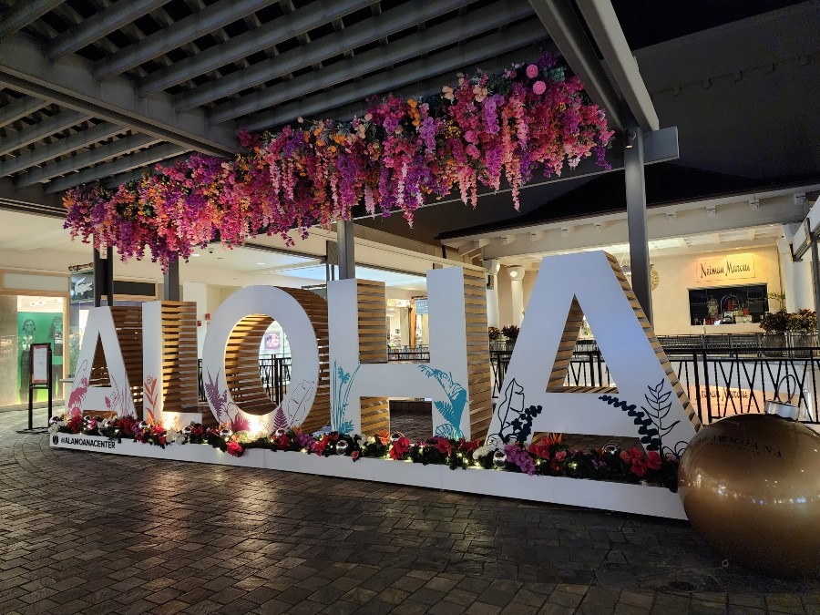 Heart of Holidays in『Ala Moana Shopping Center』