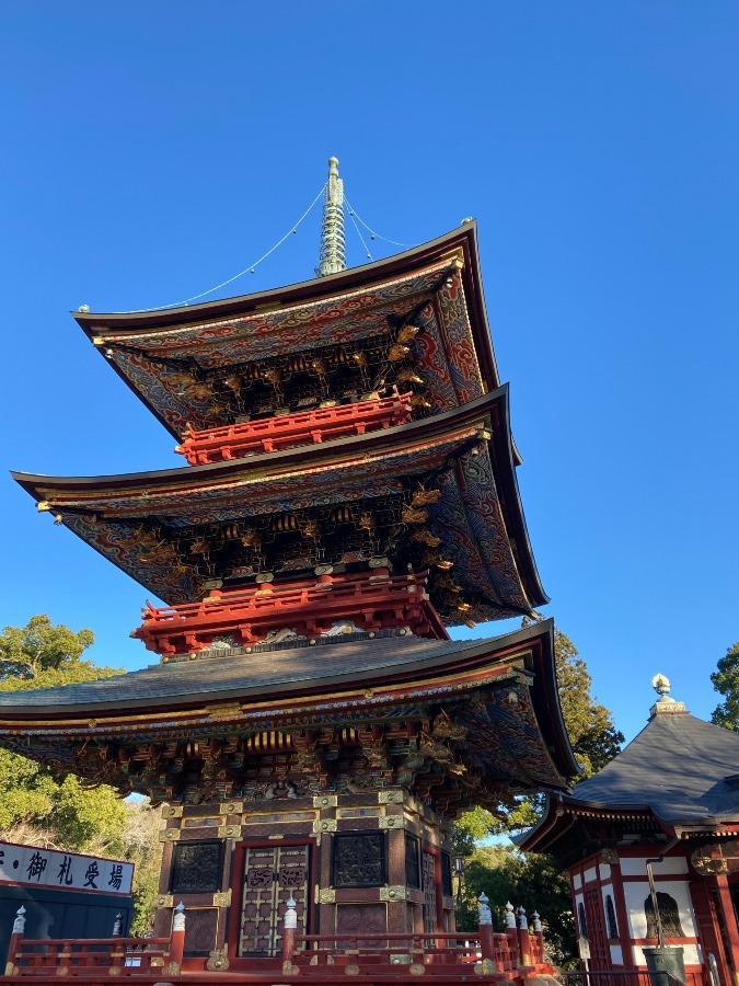 成田山新勝寺の塔　立派です