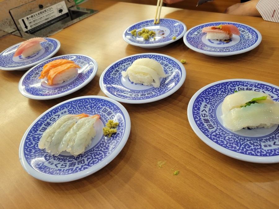 今日のランチは藤枝市にあるくら寿司
