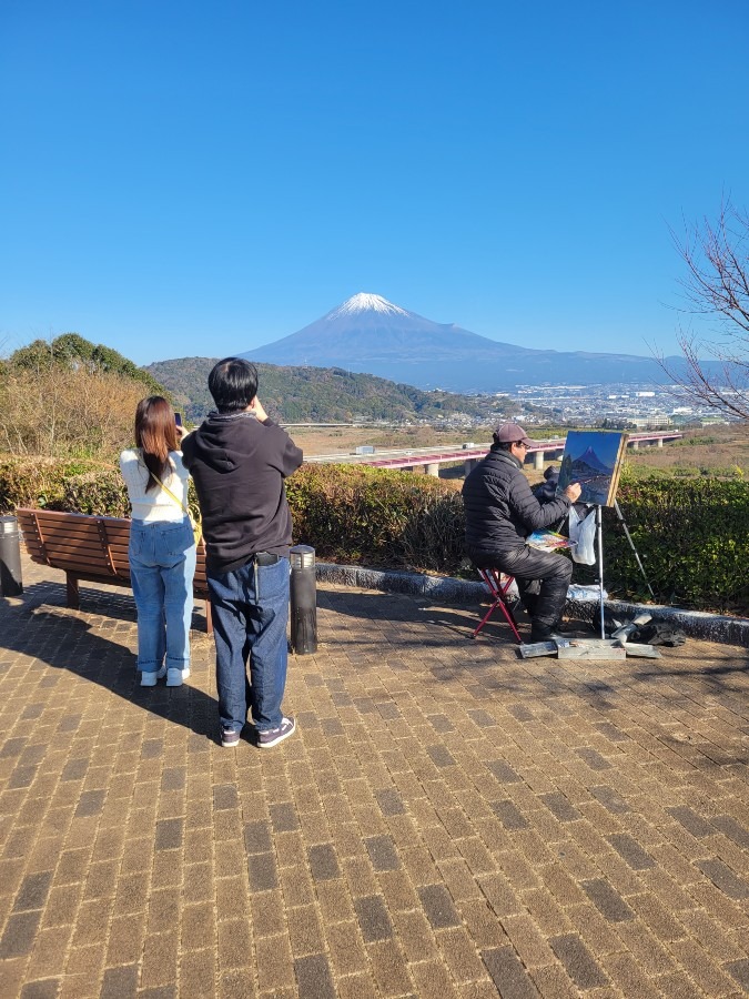 昨日の富士山