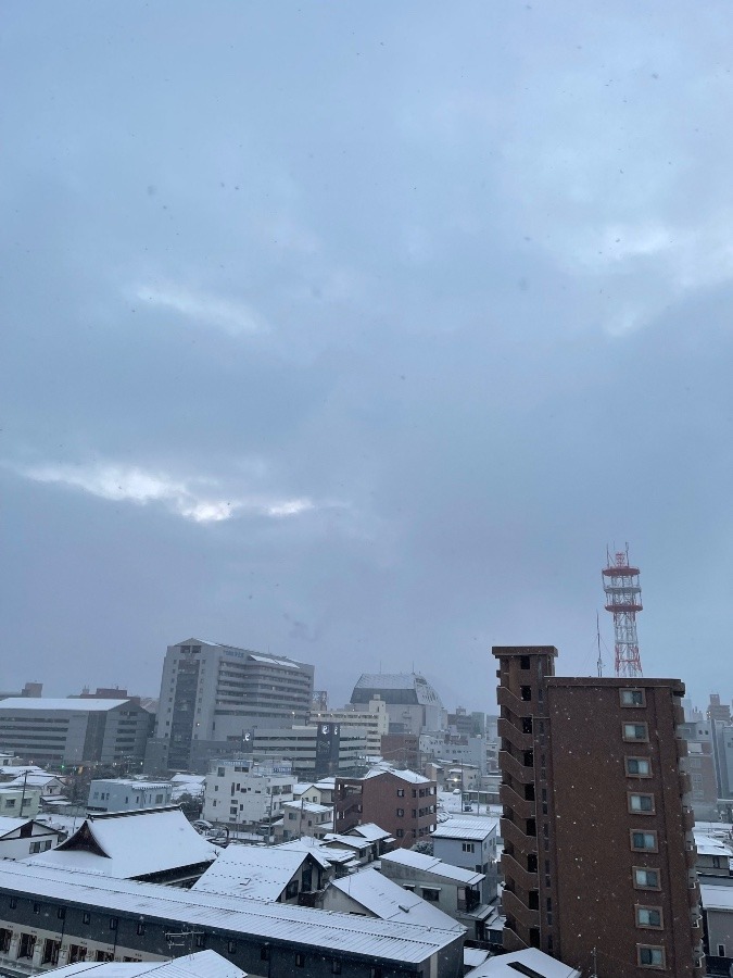 今朝の空