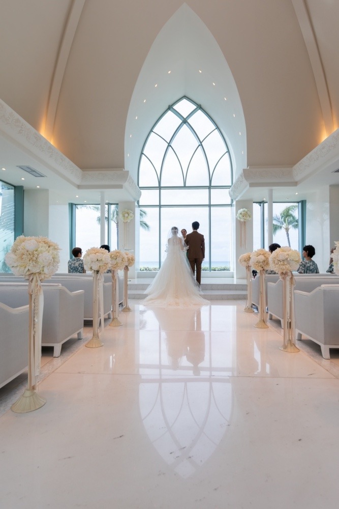 Hawaiian Wedding Ceremony at『Ko Olina Chapel Place of Joy 』