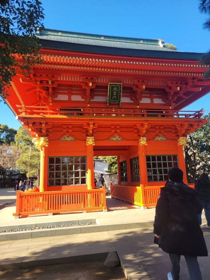 穴八幡宮での思い出