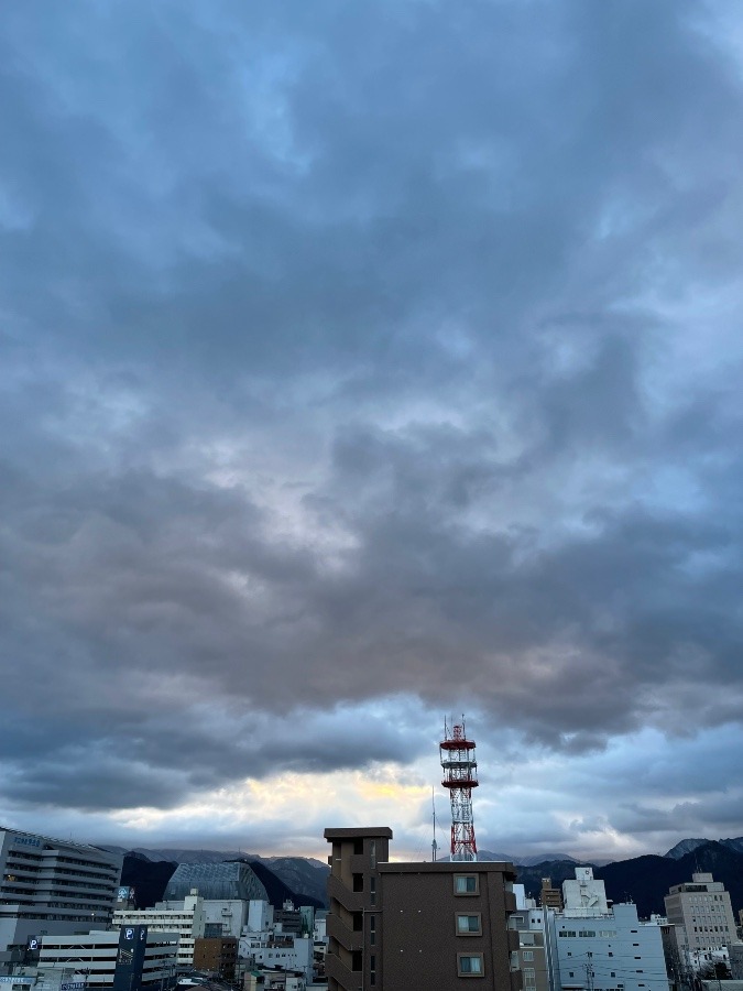 今朝の空