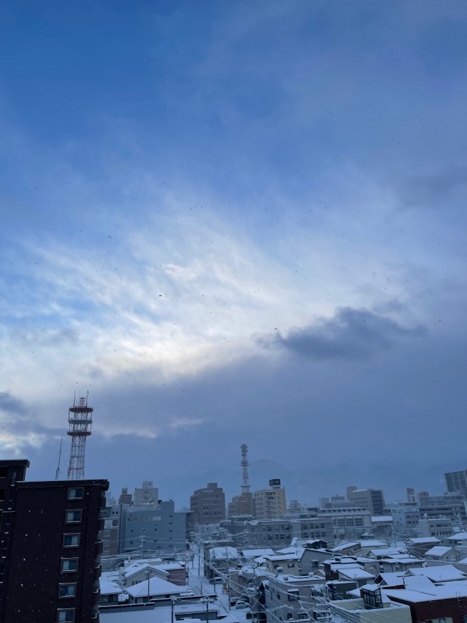 今朝の空