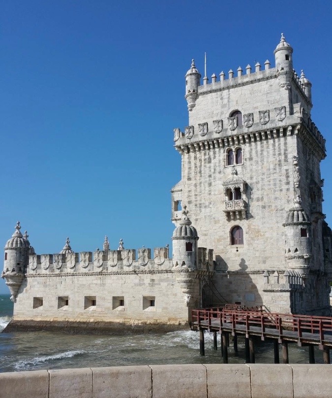 「世界遺産」大航海時代の建築物『ベレンの塔 Torre de Belém』リスボン, ポルトガル　