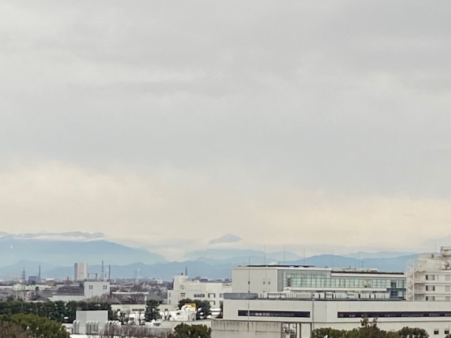 今朝の富士山