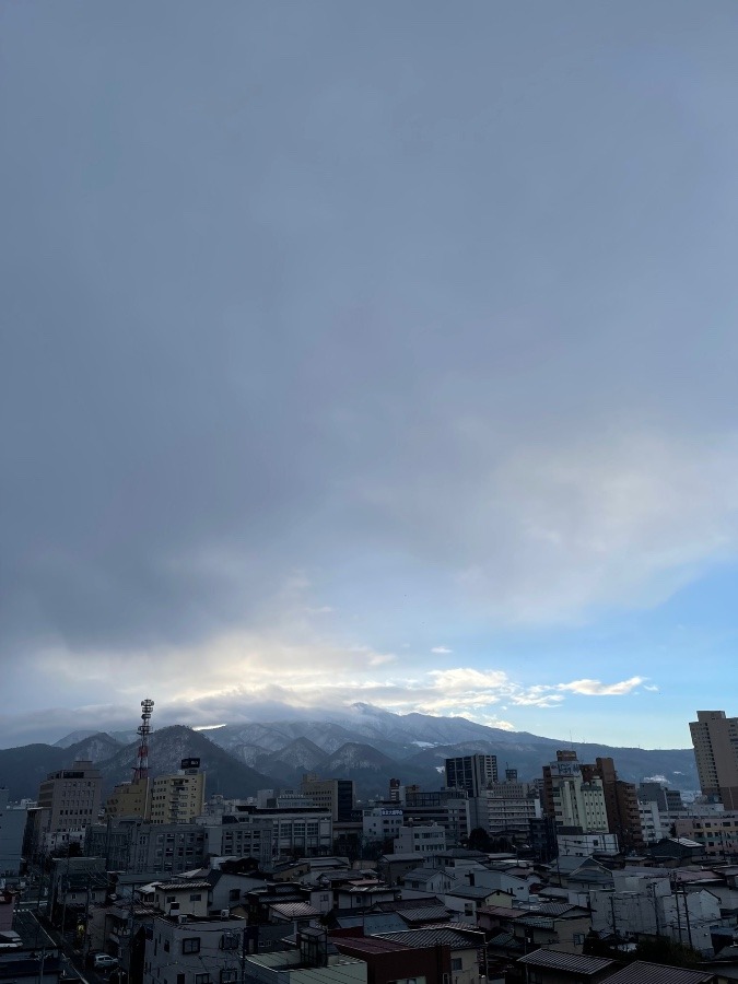 今朝の空