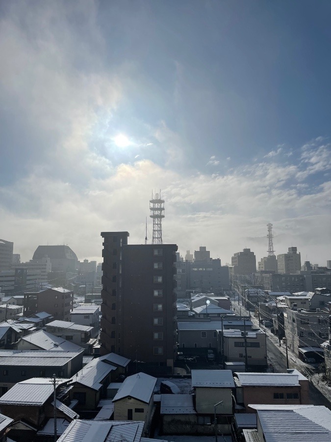 今朝の空