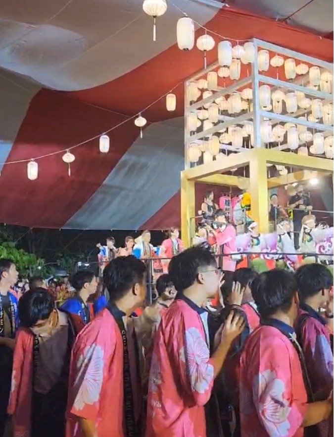 Giao lưu thông qua lễ hội Bon Odori 日越盆踊り大会 ♪