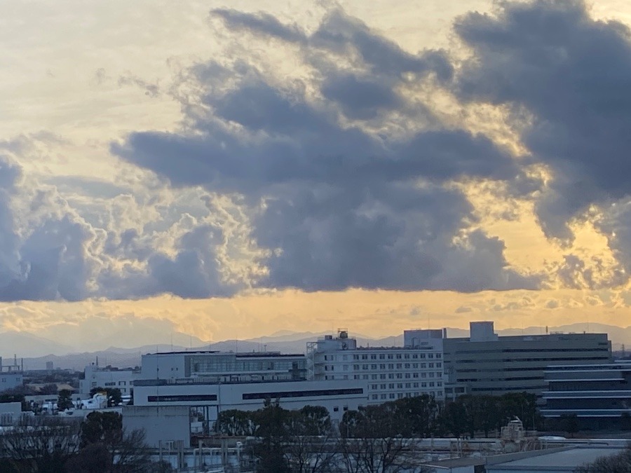 ３月１日　今朝の富士山　１日遅れ