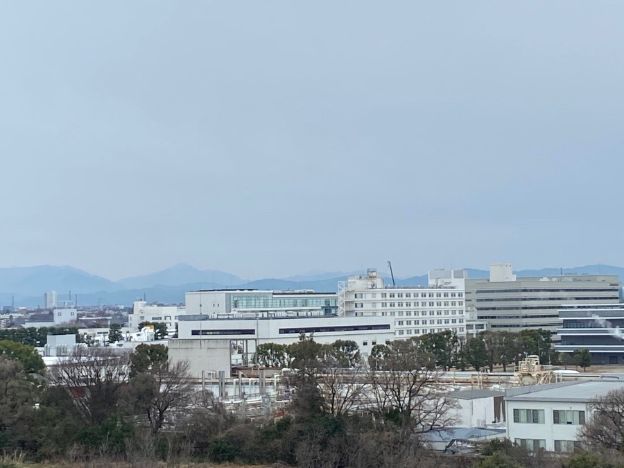 今朝の富士山