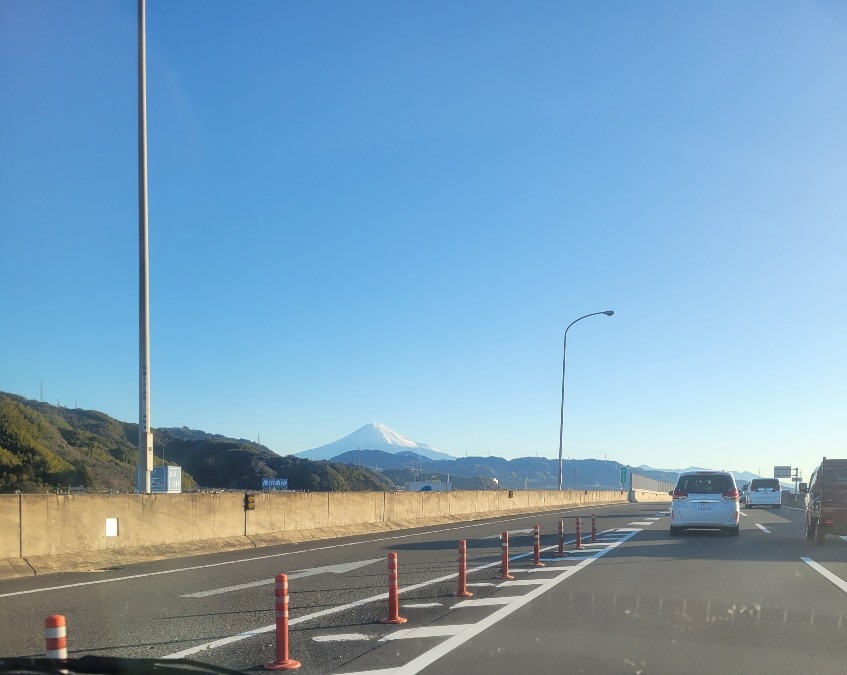 今朝の富士山