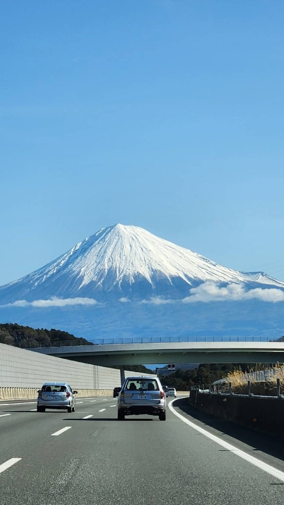 今朝の富士山