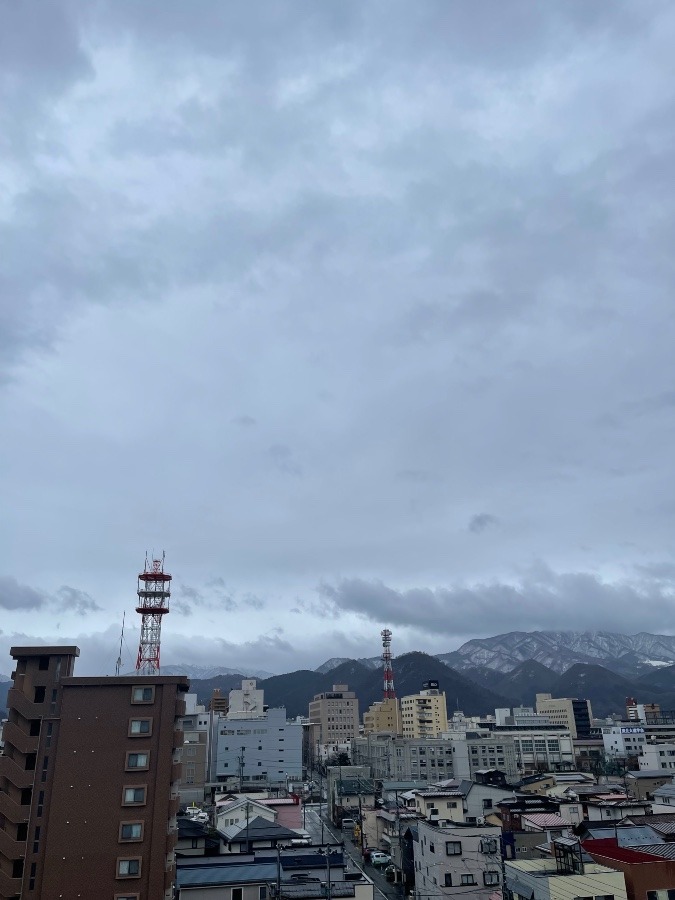 今朝の空