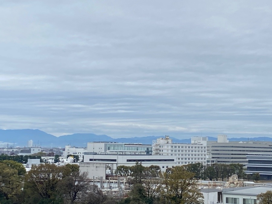 今朝の富士山