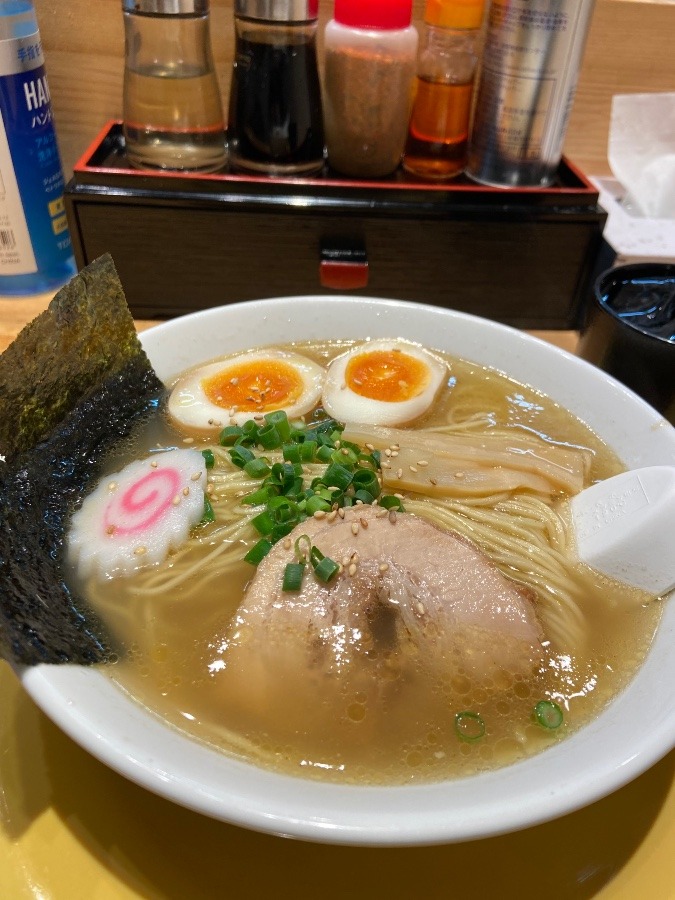 久しぶりの【汐鯛そば】利用が少なくて完食出来る