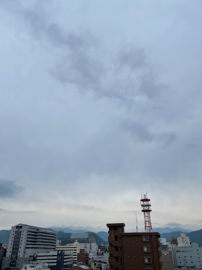 今朝の空