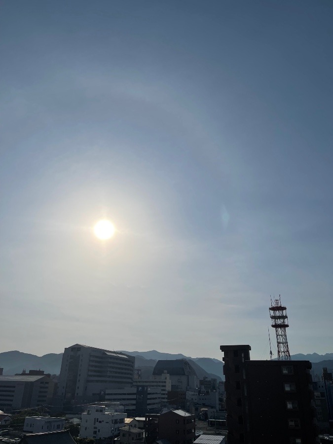 今朝の空