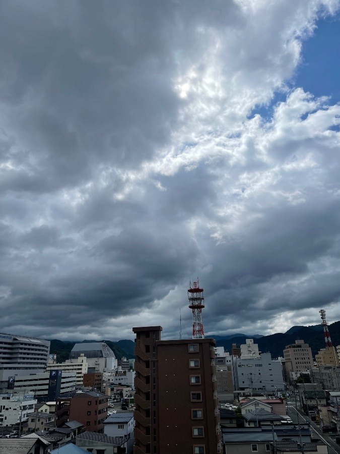 今朝の空