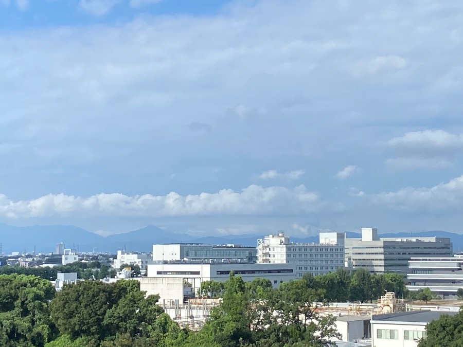今朝の富士山