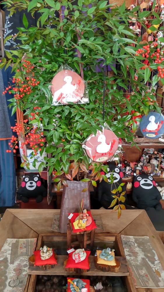 行きつけのお店の飾り