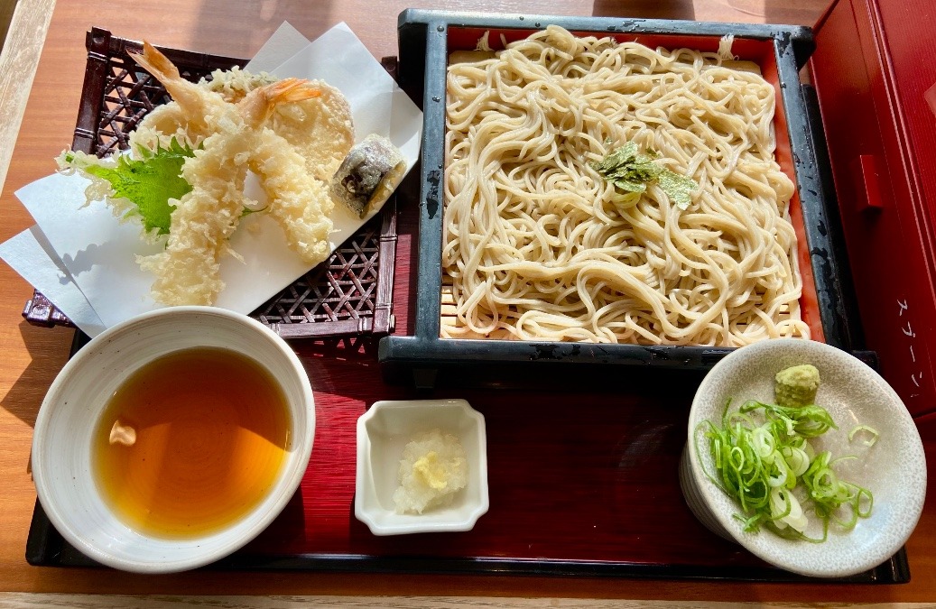 えび天ざる蕎麦