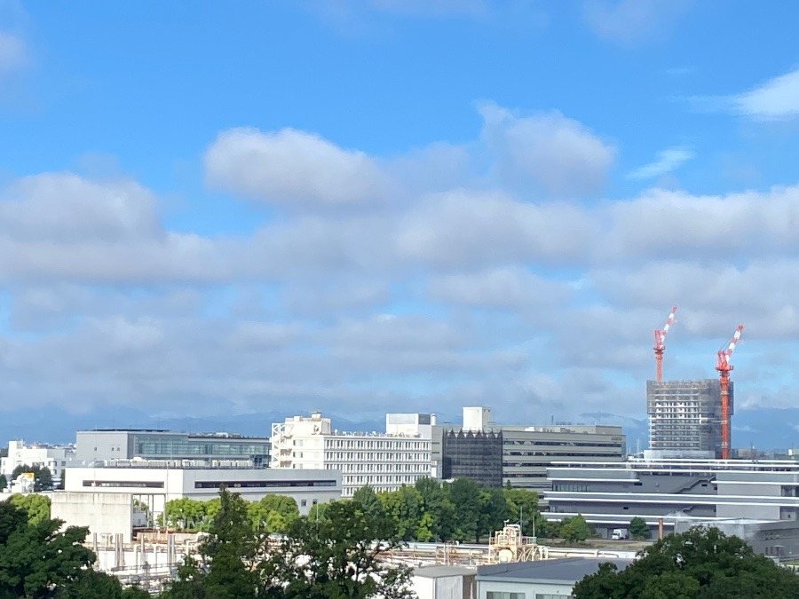 今朝の富士山