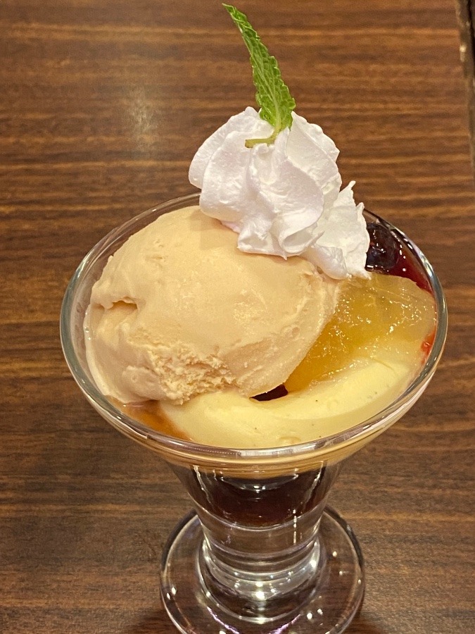 昨日のライチタイムのデザート