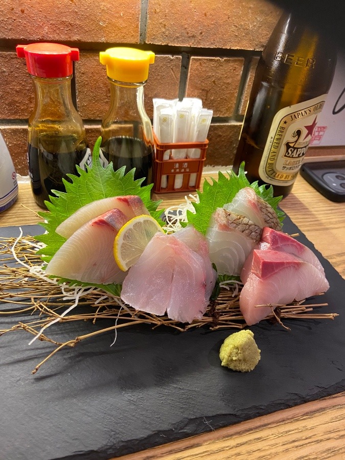 友人と商談後に飲むお酒　焼酎かぴたん