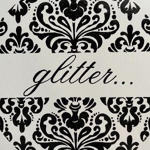 glitter...